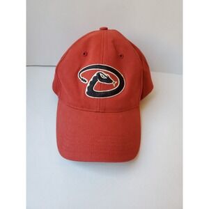 Arizona Diamondbacks Red Alternate Snake‎ Logo  MLB Baseball Strapback Hat